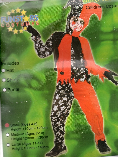 (image for) Jinky Jester Childrens Costume